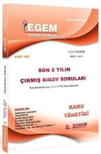 1. Sınıf 1. Yarıyıl Sağlık Kurumları İşletmeciliği Son 6 Yılın Çıkmış Sınav Soruları