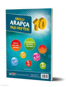 10. Sınıf Akıllı Arapça Yazı Defteri