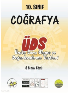 10. Sınıf Coğrafya Ünite Değerlendirme Sınavı (8 Sınav)