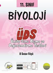 11. Sınıf Biyoloji Ünite Değerlendirme Sınavı (8 Sınav)
