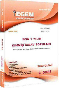2. Sınıf Sosyoloji Çıkmış Sınav Soruları