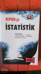 2013 KPSS A İstatistik Açıklamalı Konu Anlatımı