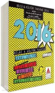 2016 Bilgi ve Kültür Takvimi