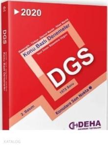 2020 DGS Konu Bazlı Denemeler