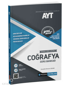 2022 AYT COĞRAFYA Tamamı Video Çözümlü Soru Bankası