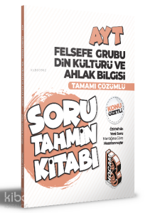 2022 AYT Felsefe Grubu Din Kültürü ve Ahlak Bilgisi Konu Özetli ve Tamamı Çözümlü Soru Tahmin Kitabı