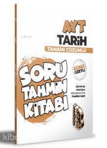 2022 AYT Tarih Konu Özetli ve Tamamı Çözümlü Soru Tahmin Kitabı