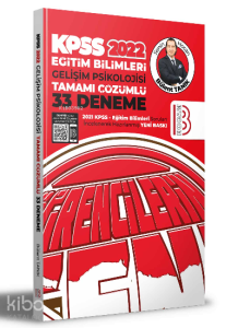2022 Eğitim Bilimleri Gelişim Psikolojisi Tamamı Çözümlü 33 Deneme