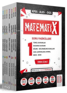 2022 KPSS ALES DGS MatematiX Soru Fasikülleri Seti