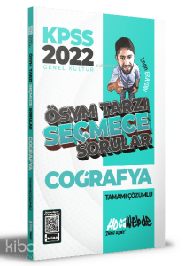 2022 KPSS Coğrafya ÖSYM Tarzı Seçmece Sorular Tamamı Çözümlü Soru Bankası
