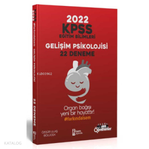 2022 KPSS Eğitim Bilimleri Gelişim Psikolojisi 22 Deneme