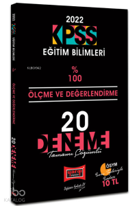 2022 KPSS Eğitim Bilimleri Ölçme Ve Değerlendirme Tamamı Çözümlü 20 Deneme