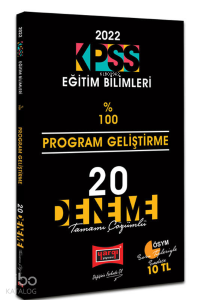 2022 KPSS Eğitim Bilimleri Program Geliştirme Tamamı Çözümlü 20 Deneme