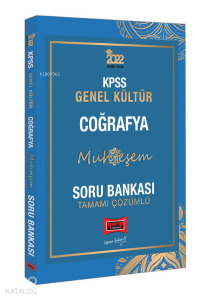 2022 KPSS Genel Kültür Muhteşem Coğrafya Tamamı Çözümlü Soru Bankası
