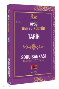 2022 KPSS Genel Kültür Muhteşem Tarih Tamamı Çözümlü Soru Bankası