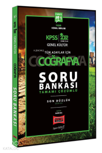 2022 KPSS Genel Kültür Son Düzlük Coğrafya Tamamı Çözümlü Soru Bankası