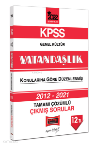 2022 KPSS Genel Kültür Vatandaşlık Tamamı Çözümlü Çıkmış Sorular