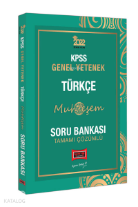 2022 KPSS Genel Yetenek Muhteşem Türkçe Tamamı Çözümlü Soru Bankası