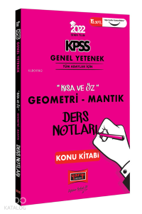 2022 KPSS Lisans Genel Yetenek Geometri ve Sayısal Mantık Kısa ve Öz Ders Notları