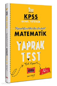 2022 KPSS Lisans GY Matematik Yaprak Test