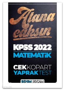 2022 KPSS Matematik  Çek Kopart Yaprak Test