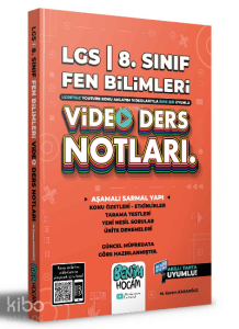 2022 LGS 8.Sınıf Fen Bilimleri Video Ders Notları (Konu Anlatımı)
