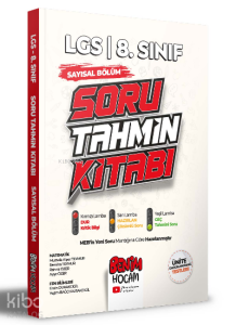 2022 LGS Sayısal Bölüm Konu Özetli Soru Tahmin Kitabı