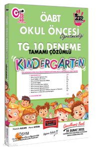 2022 ÖABT Okul Öncesi Öğretmenliği Kindergarten Tamamı Çözümlü 10 TG Deneme