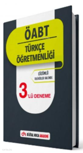 2022 ÖABT Türkçe Öğretmenliği Çözümlü 3lü Deneme Dijital Hoca Akademi