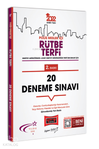 2022 Polis Meslek İçi Rütbe Terfi 20 Deneme Sınavı