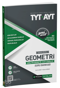 2022 TYT-AYT Tamamı Çözümlü Geometri ( Analitik Geometri-Katı Cisimler ) Soru Bankası;Üniversite Sınavlarını Hazırlık