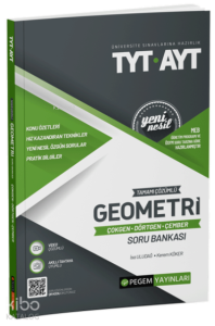 2022 TYT-AYT Tamamı Çözümlü Geometri ( Çokgen-Dörtgen-Çember ) Soru Bankası;Üniversite Sınavlarını Hazırlık