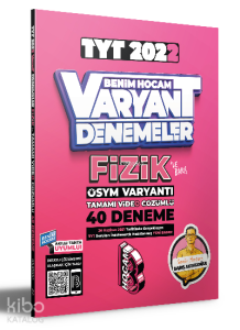 2022 TYT Fizik Tamamı Video Çözümlü 40 Deneme Sınavı Benim Hocam Yayınları