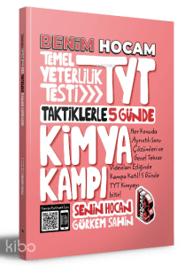 2022 TYT Taktiklerle 5 Günde Kimya Kampı