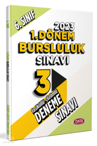 2023 6. Sınıf Bursluluk Sınavı Tamamı Çözümlü 3 Fasikül Deneme Sınavı