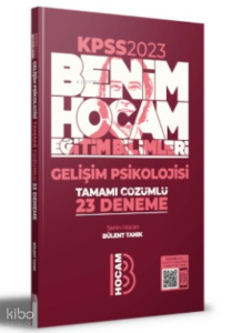 2023 Eğitim Bilimleri Gelişim Psikolojisi Tamamı Çözümlü 23 Deneme