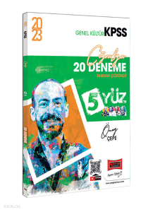 2023 KPSS 5Yüz Coğrafya Tamamı Çözümlü 20 Deneme