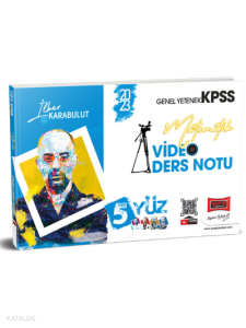 2023 KPSS 5Yüz Matematik Video Ders Notları