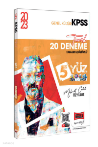 2023 KPSS 5Yüz Tarih Tamamı Çözümlü 20 Deneme