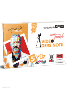 2023 KPSS 5Yüz Tarih Video Ders Notları (M.Celal Özyıldız)