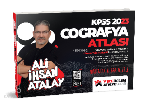 2023 KPSS Atölye Serisi Haritalar ve Grafiklerle Coğrafya Atlası