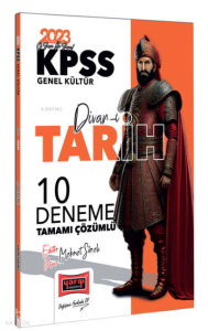 2023 KPSS Divan-ı Tarih Tamamı Çözümlü 10 Deneme