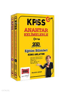 2023 KPSS Eğitim Bilimleri Anahtar Kelimelerle Konu Anlatımı (2 Cilt)