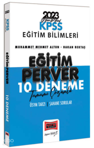 2023 KPSS Eğitim Bilimleri Eğitimperver Tamamı Çözümlü 10 Deneme