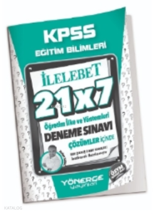 2023 KPSS Eğitim Bilimleri Öğretim İlke ve Yöntemleri 21x7 Deneme Çözümlü