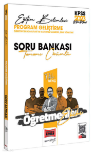 2023 KPSS Eğitim Bilimleri Öğretmenler Ekibi Program Geliştirme Tamamı Çözümlü Soru Bankası