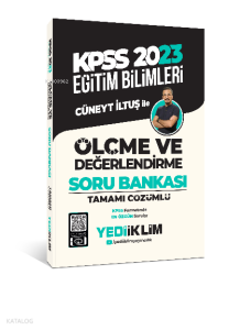 2023 KPSS Eğitim Bilimleri Ölçme ve Değerlendirme Tamamı Çözümlü Soru Bankası