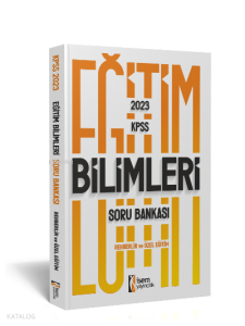 2023 Kpss Eğitim Bilimleri Rehberlik Ve Özel Eğitim Soru Bankası
