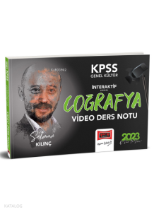 2023 KPSS Genel Kültür İnteraktif Coğrafya Video Ders Notları
