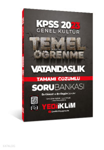 2023 KPSS Genel Kültür Temel Öğrenme Vatandaşlık Tamamı Çözümlü Soru Bankası